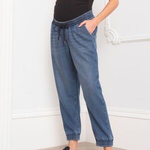 Seraphine maternity joggers - feels like jeans material